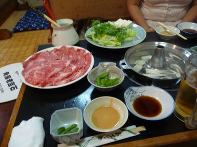 Shabu Shabu (しゃぶしゃぶ) in Kabukicho