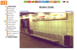Berliner U-Bahn-Baenke
