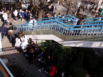 Queue in Harajuku