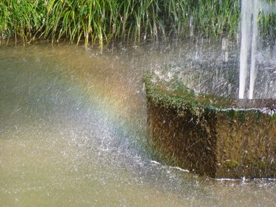 Water and Rainbow. Kenrokuen, Kanazawa, Japan. Water and Rainbow. Kenrokuen, Kanazawa, Japan.