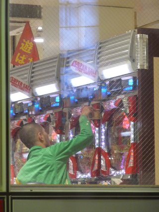 Pachinko parlour in Tokyo