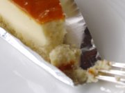 Tokyo Kotsu Kaikan: Cheesecake in closeup Tokyo Kotsu Kaikan: Cheesecake in closeup