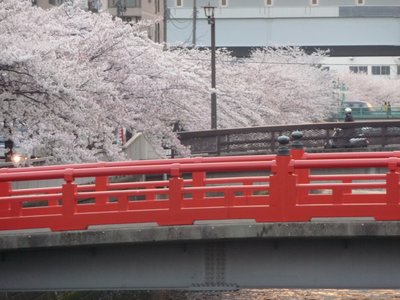 Bridges on Meguro River, Tokyo