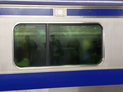 Commuter train in Tokyo