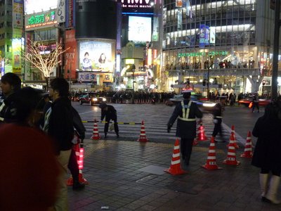 New Year in Tokyo, Japan: Shibuya Crossing