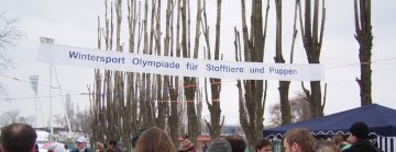 Wintersport-Olympiade für Stofftiere