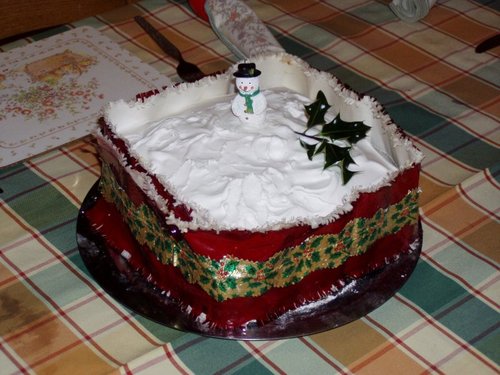 An English Christmas Cake An English Christmas Cake