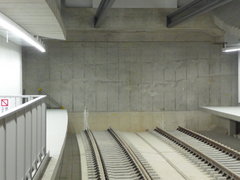 Fukutoshin platforms at Shibuya Station